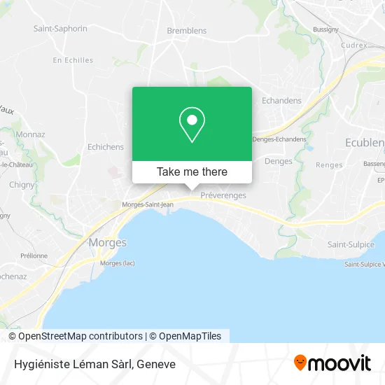 Hygiéniste Léman Sàrl map