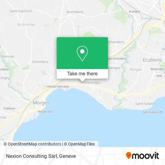 Nexion Consulting Sàrl map