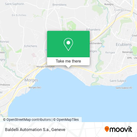 Baldelli Automation S.a. map