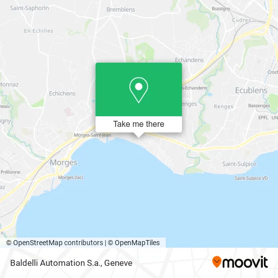 Baldelli Automation S.a. map