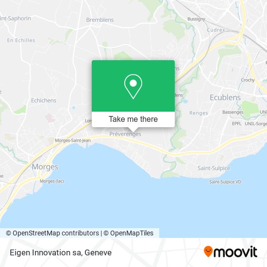 Eigen Innovation sa map