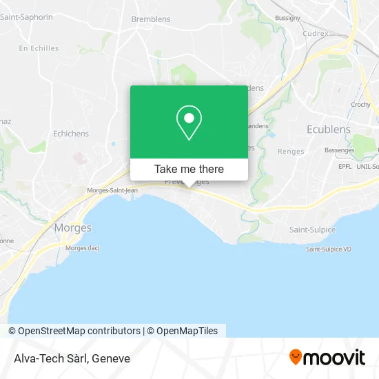 Alva-Tech Sàrl map
