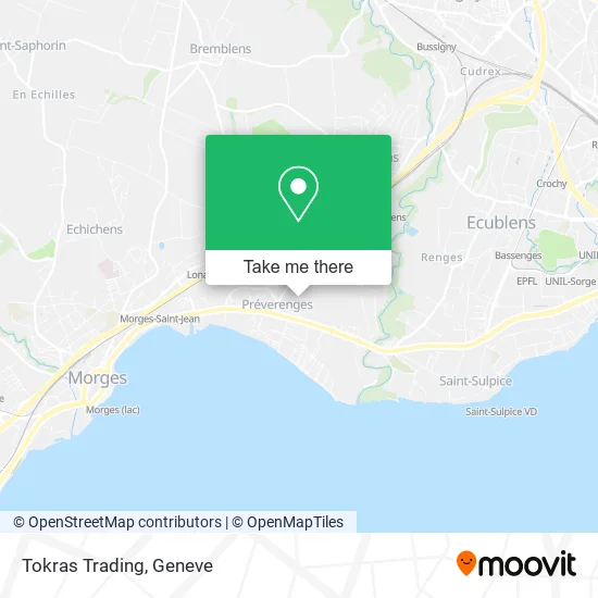 Tokras Trading map