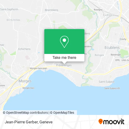 Jean-Pierre Gerber map