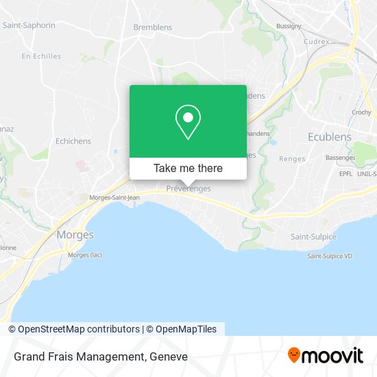 Grand Frais Management map