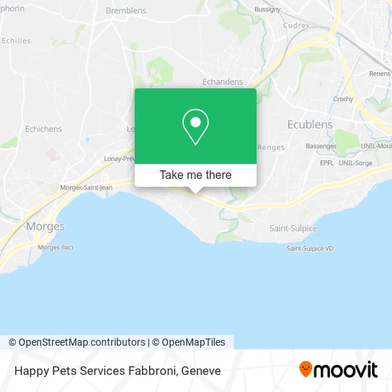 Happy Pets Services Fabbroni map