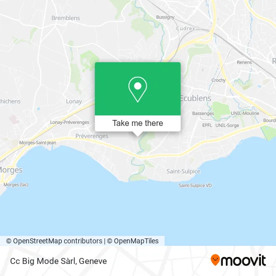 Cc Big Mode Sàrl map