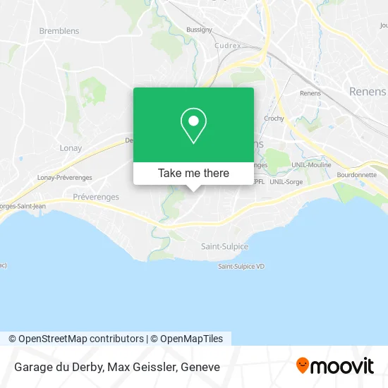 Garage du Derby, Max Geissler map