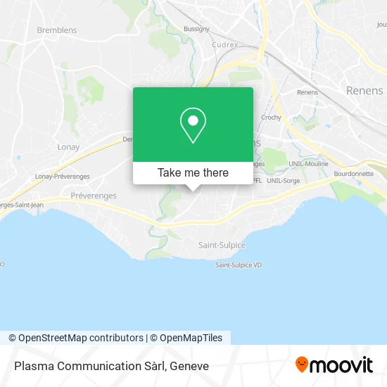 Plasma Communication Sàrl map