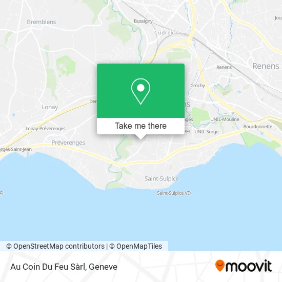 Au Coin Du Feu Sàrl map