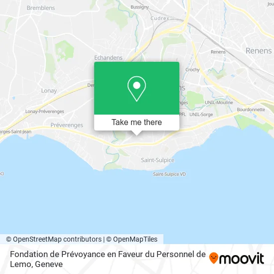 Fondation de Prévoyance en Faveur du Personnel de Lemo plan