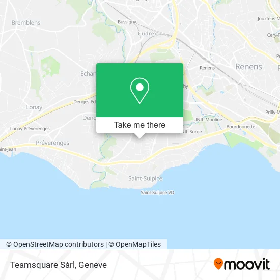 Teamsquare Sàrl map