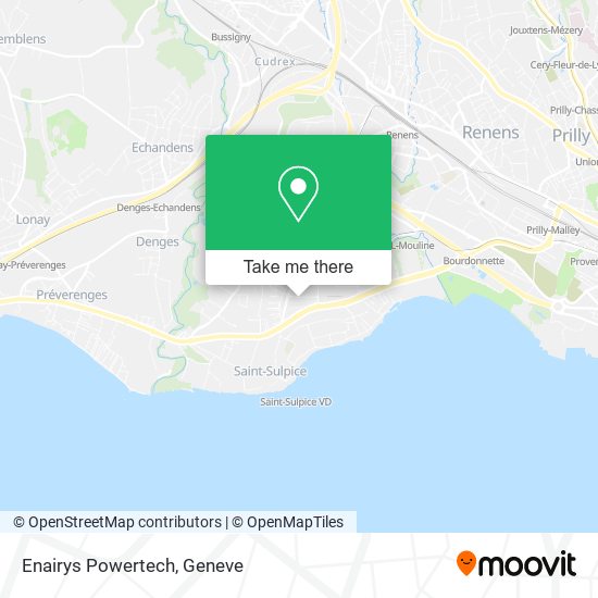 Enairys Powertech map