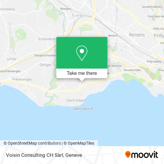 Voisin Consulting CH Sàrl map