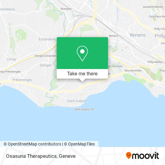 Osasuna Therapeutics map