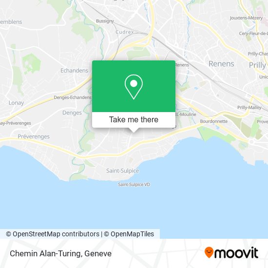 Chemin Alan-Turing map