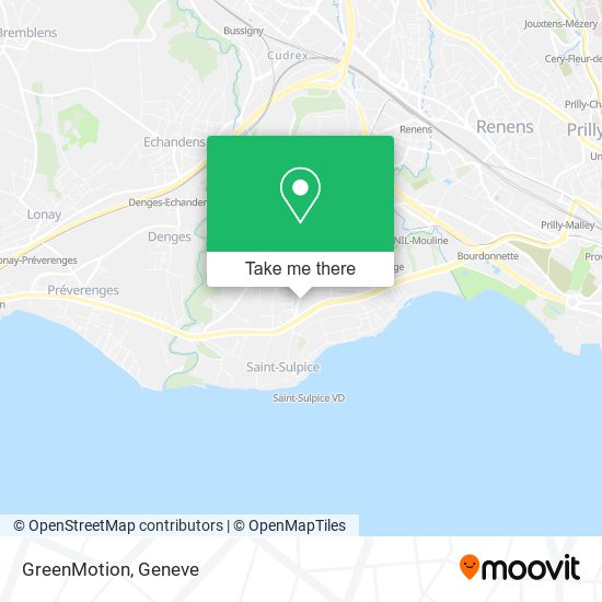 GreenMotion map