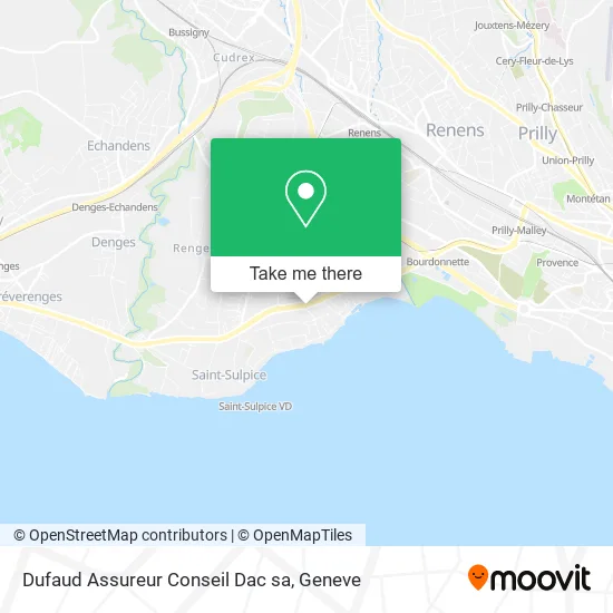 Dufaud Assureur Conseil Dac sa map