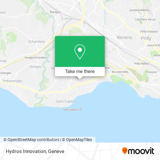 Hydros Innovation map