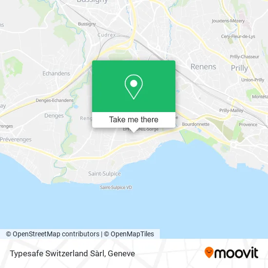Typesafe Switzerland Sàrl map