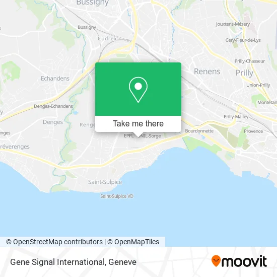 Gene Signal International map