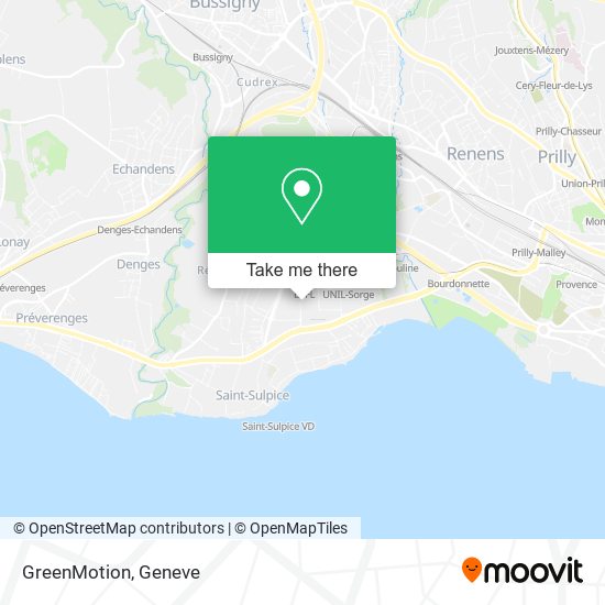 GreenMotion map