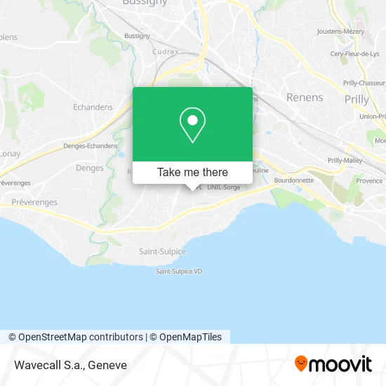 Wavecall S.a. map