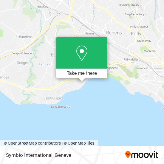 Symbio International map