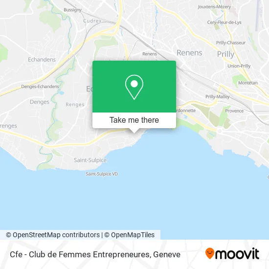 Cfe - Club de Femmes Entrepreneures map