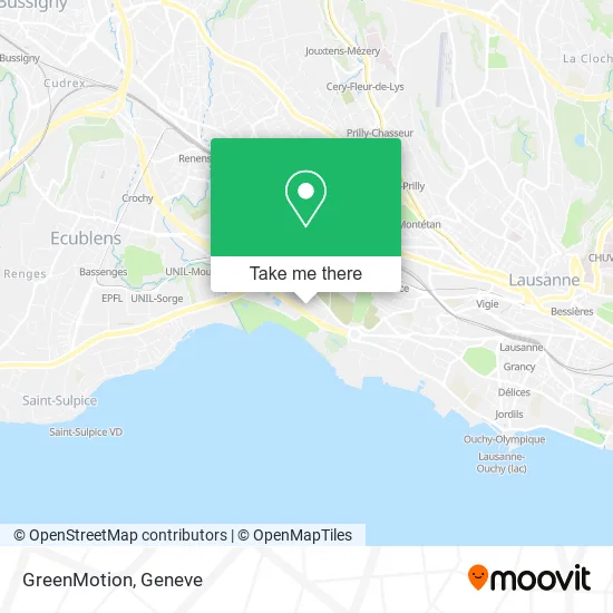 GreenMotion map