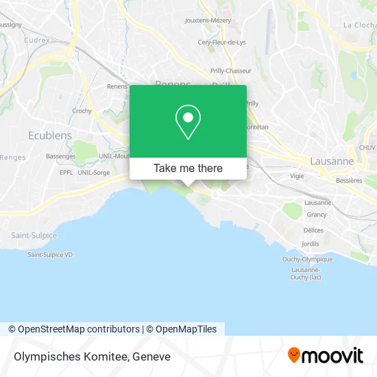 Olympisches Komitee map