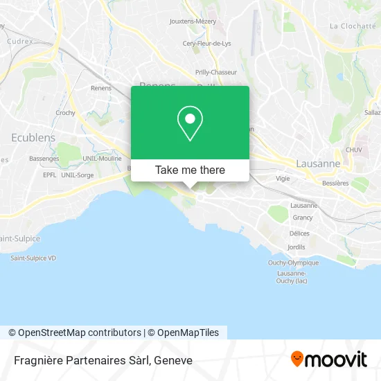 Fragnière Partenaires Sàrl map