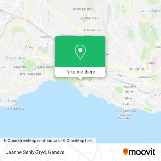 Jeanne Senly-Zryd map