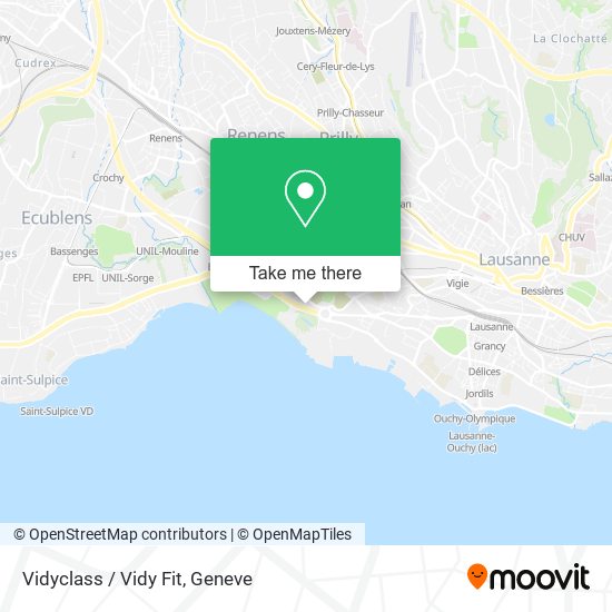 Vidyclass / Vidy Fit map