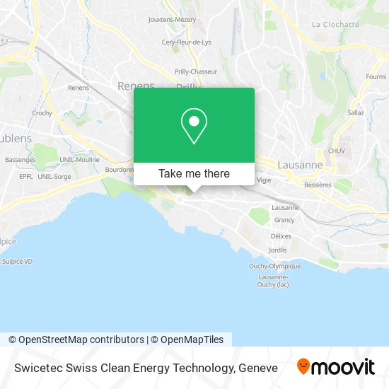 Swicetec Swiss Clean Energy Technology map