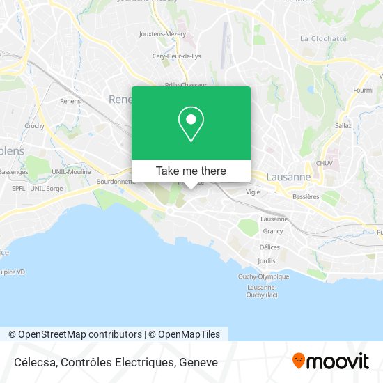 Célecsa, Contrôles Electriques map