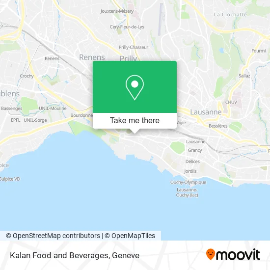 Kalan Food and Beverages map