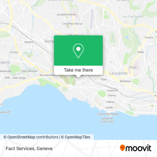 Fact Services map