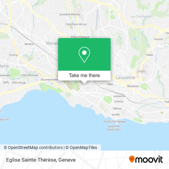 Eglise Sainte-Thérèse map