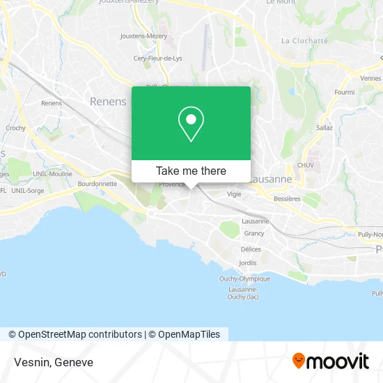 Vesnin map