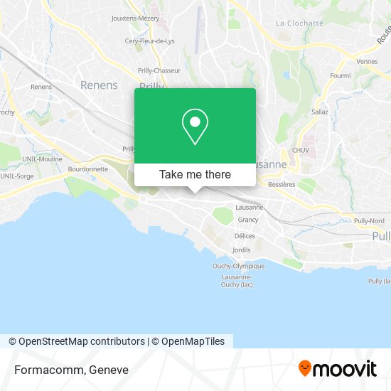 Formacomm map