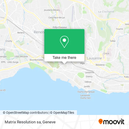 Matrix Resolution sa map