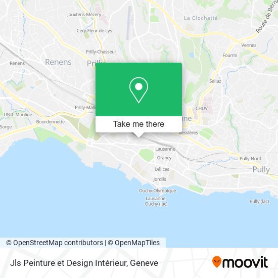 Jls Peinture et Design Intérieur map