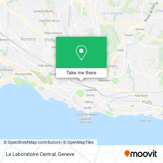 Le Laboratoire Central map