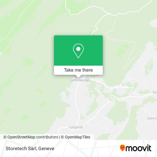 Storetech Sàrl map