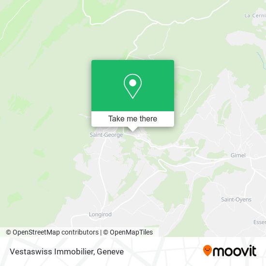 Vestaswiss Immobilier map
