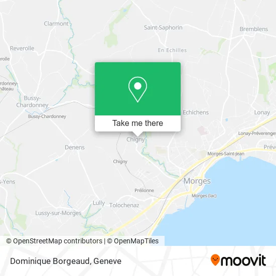 Dominique Borgeaud map