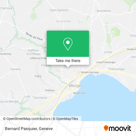 Bernard Pasquier map