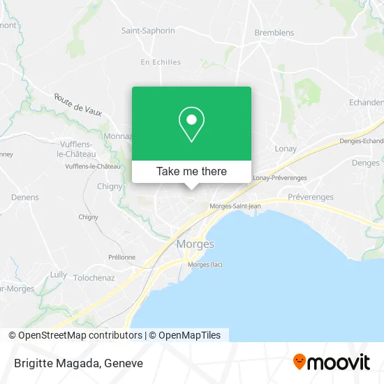 Brigitte Magada map
