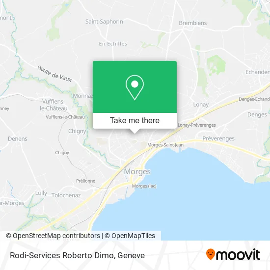 Rodi-Services Roberto Dimo map